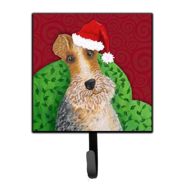 Wire Fox Terrier Christmas Leash or Key Holder, Carolines Treasures, Mfr#: VHA3040SH4